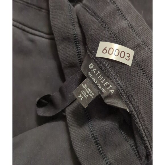 Athleta Balance Jogger Womens XL 16/18 Black Stretch Comfort Athleisure Modal - Picture 8 of 8